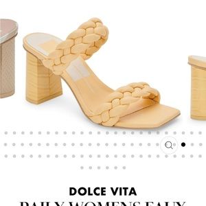 Dolce Vita Buttercup Stella block heel 7.5 NWT